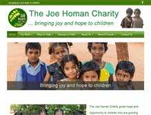 Tablet Screenshot of joehoman.org.uk